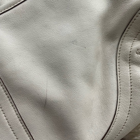 COACH 9248 Soho Buckle Bag Bone Ivory Leather beige color medium size y2k - Picture 11 of 14